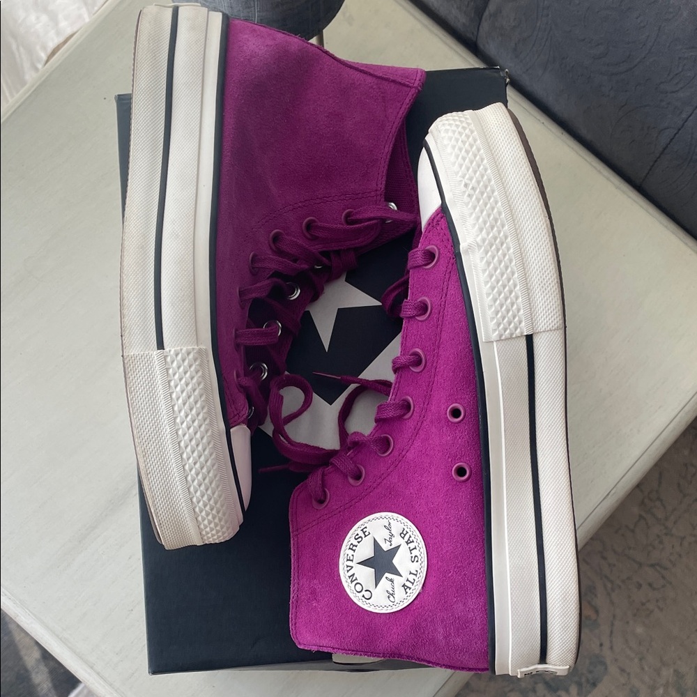 Converse Platform High Top - suede- Quantum Violet - Picture 3 of 6